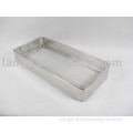 1/1 DIN size stainless steel perforated sterilization basket (PW413)